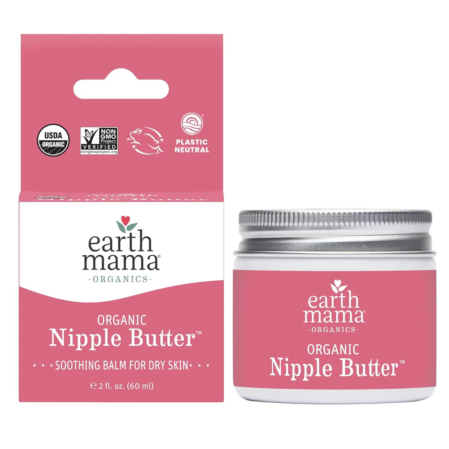 Earth Mama Organic Nipple Butter™ Safe Breastfeeding Cream